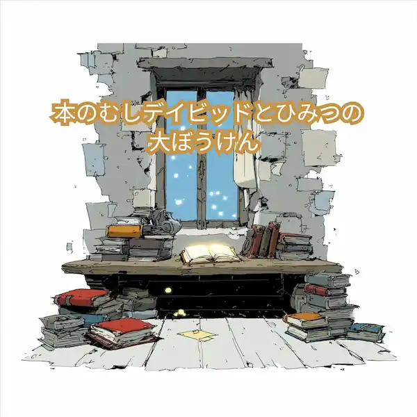 本のむしデイビッドとひみつの大ぼうけん 書籍封面